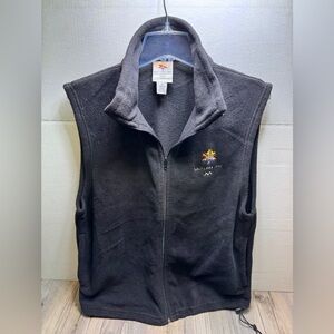Vintage Salt Lake City 2002 Olympic Winter Games Official Fleece Vest Men’s Med.